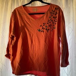 Hanes XL Coral Sleep Shirt